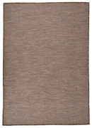 Tappeto Da Esterni A Tessitura Piatta 160x230 Cm Marrone /