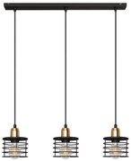 Lampadario a sospensione con filo EDISON 3xE27/15W/230V