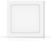 Plafoniera Led slim 12W Bianca Quadrata Bianco caldo 3000K Aigostar