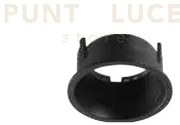 Faretto da incasso tenax gu10 cut out d.7,8 ip20 nero