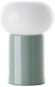 Brilliant - Lampada da tavolo KNUT 1xE27/25W/230V verde/bianco