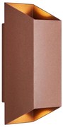 Nordlux - Applique da esterno NICO 2xGU10/35W/230V IP54 marrone