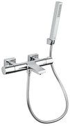 Rubinetto per vasca Lama per muro grigio cromato JACUZZI RUBINETTERIA