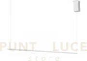 Essence sospensione square led 3000k 19w 2250lm bianca 115cm