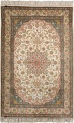 Hereke Tappeto 130x190 Beige (Cina) Annodato A Mano