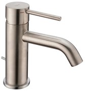 Rubinetto per lavabo a canna bassa Tayrona satinato HUBER H 16.4 cm