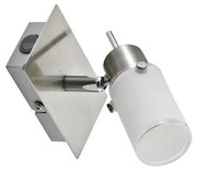 JUST LIGHT. 11931-55 - Luce Spot da parete a LED MAX 1xGU10/4W/230V cromo