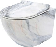 Vaso WC sospeso Rea Carlos Slim Granit Matt