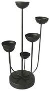 Portacandele Mira 45,5 Cm Nero /