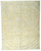 Tabriz Tappeto persiano 370x290 Beige (Iran) Annodato A Mano