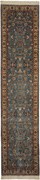Isfahan Tappeto 100x460 Verde (Cina) Annodato A Mano