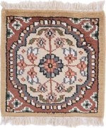 Agra Tappeto orientale 30 x 30 (Indian) Annodato A Mano