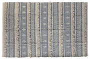 Tappeto DKD Home Decor 230 x 160 x 2 cm Azzurro Cotone Bianco Boho