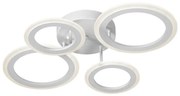 Lampadario a plafone 4xLED/21W/230V bianco