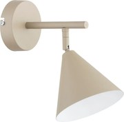 Lampada da parete ZELTA 1xE27/15W/230V beige