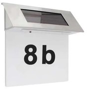 Numero civico solare a LED 600 mAh
