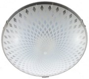 Plafoniera LED neoclassico Diamante, bianco Ø 40 cm, luce naturale, 1660 lumen