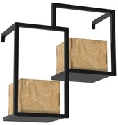 Vaso da fiori da parete 38x35,5 cm