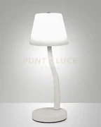 Ibla lampada da tavolo bianca a led 3000k - 9w - 750 lm dimmerabile...