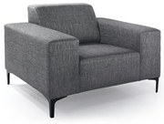 Poltrona grigio scuro Diva - Scandic