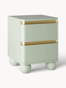 Comodino con piedini a sfera Bumba