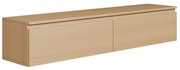 Mobile TV Sospeso 150 cm 2 Ante A Ribalta Rovere Lindberg Lume