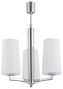 Argon 1224 - Lampadario on a pole CAMELOT 3xE27/15W/230V cromo lucido