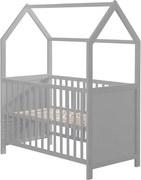 Lettino grigio 60x120 cm - Roba