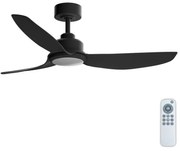 Ventilatore da soffitto ADRIANA nero, D. 122 cm ARTE CONFORT