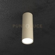 Shape plafoniera tubo h.25 1 luce sabbia 1143-pl25-sa