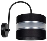 Applique CORAL 1xE27 / 60W / 230V nero