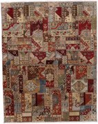 Patchwork Tappeto orientale 310 x 240 (Pakistan) Annodato A Mano