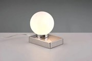 Lampada da tavolo davi ii sfera acciaio 590100107