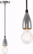 Lampada Da Soffitto Pensile Montatura Chrome APP358-1CP