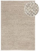 Tappeto in lana grigio chiaro 160x230 cm Minerals - Flair Rugs