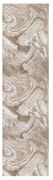 Tappeto beige/naturale 80x300 cm Marbled - Flair Rugs