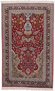 Cashmere Silk Tappeto orientale 150x100 (Indian) Annodato A Mano