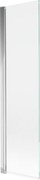 Mexen Mist parete doccia a 1 anta 50 x 150 cm, trasparente, cromo - 8A9-050-001-01-00