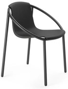 Sedia da pranzo nera Ringo - Umbra