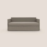 Brenta Divano duplex con doppio letto in tessuto simil cotone impermeabile T13 tortora
