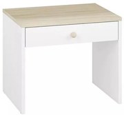 Comodino BUBO 58x69 cm bianco/beige
