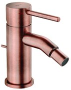 Rubinetto per bidet getto laminare cristallino TAYRONA HUBER rame spazzolato satinato