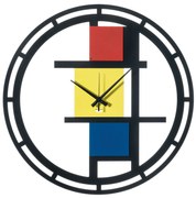 Arti e Mestieri Orologio da parete Mondrian d. 50