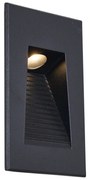 Lampada da Parete da Incasso Moderna Nera 7cm incl. LED IP65 - Trem