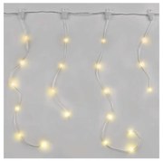 Catena LED natalizia da esterno 54xLED/8 funzioni 6,7x0,7m IP44 bianco caldo