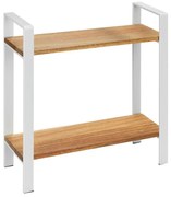 WENKO 53024100 - Mensola LOUISA 32x33 cm bianco/marrone