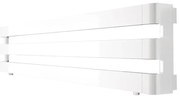 Scaldasalviette ad acqua calda IRSAP STEP bianco perla interasse 1276 mm, L 150 x H 31 cm