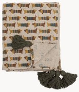 Plaid per bambini con nappe Charlie