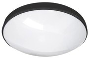 Plafoniera LED da bagno CIRCLE LED/12W/230V 4000K diametro 25 cm IP44 nero