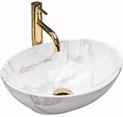 Lavabo da appoggio Rea Sofia Shiny Aiax